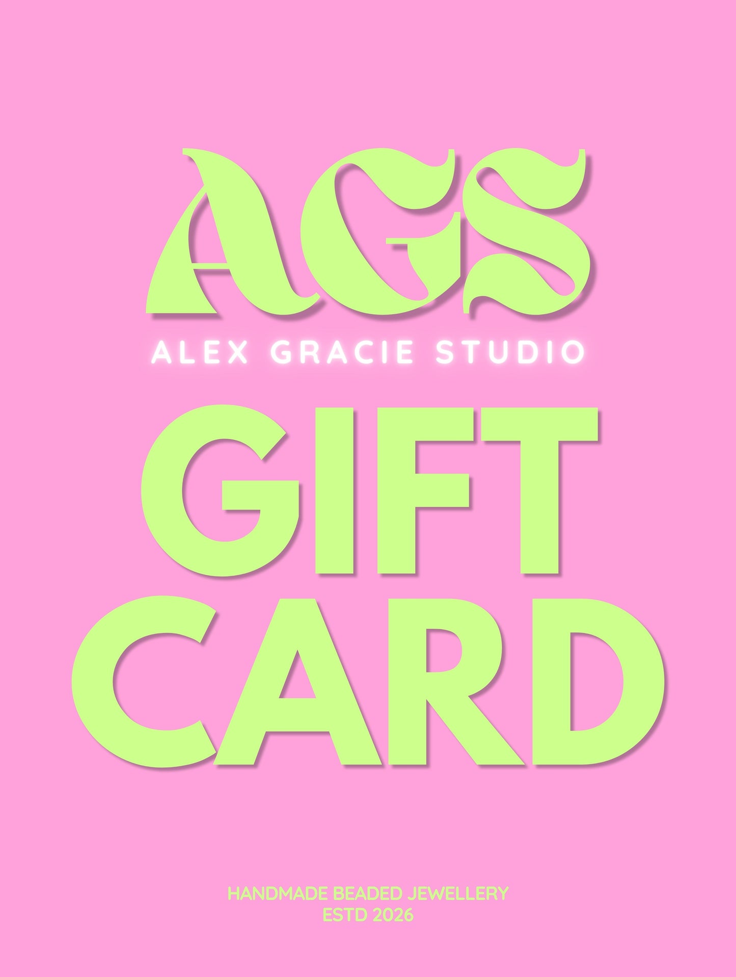 Alex Gracie Jewellery Gift Card